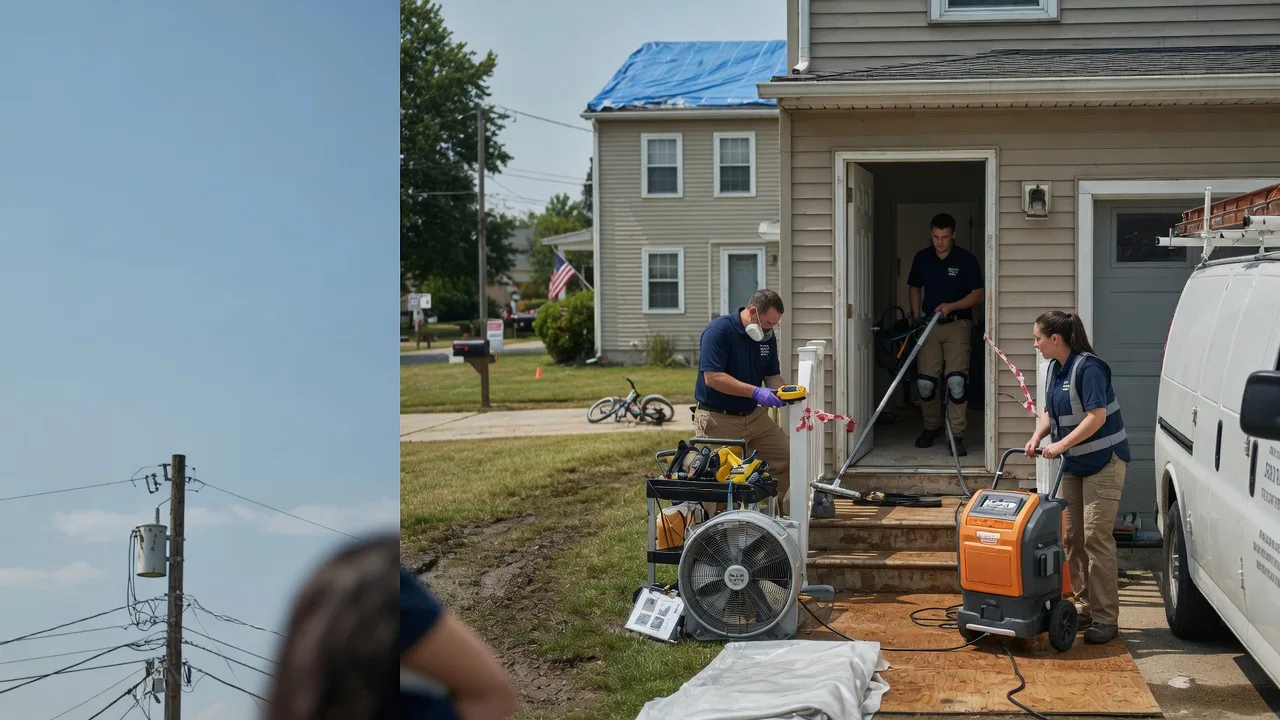 Water Damage Repair in Dixonville, PA near me